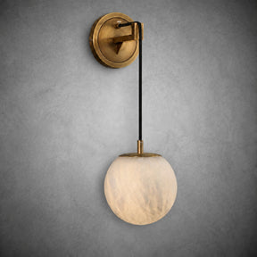 Wall Pendant  Spanish Alabaster Mid-Century Modern