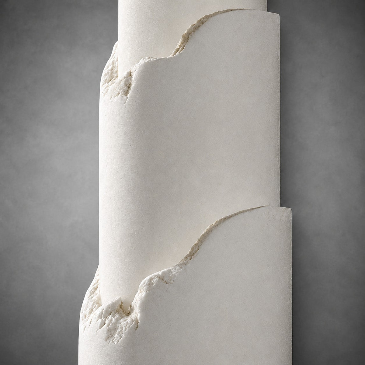 Stravelle  Bedroom Wall Sconce  Layered Alabaster Organic Modern