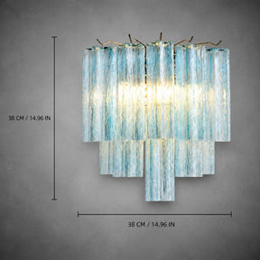 Wall Sconce Murano-Style Glass