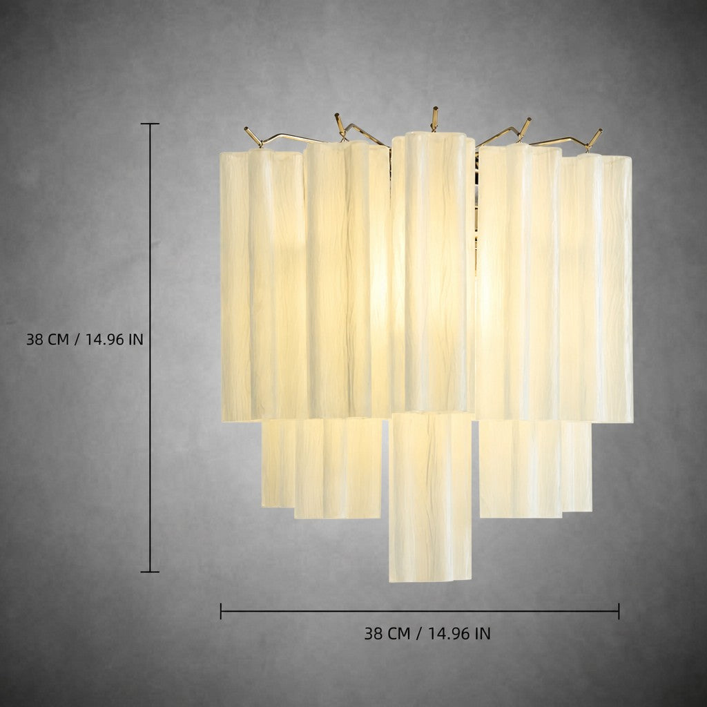 Wall Sconce Murano-Style Glass