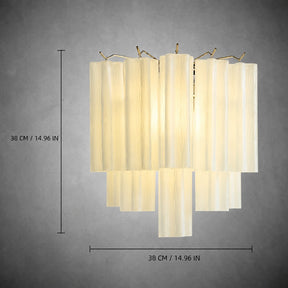 Wall Sconce Murano-Style Glass
