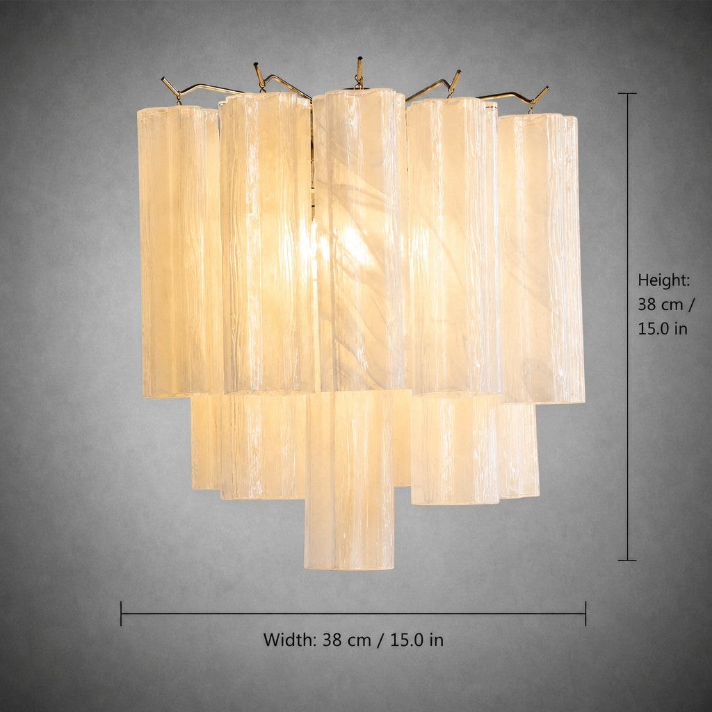 Wall Sconce Murano-Style Glass