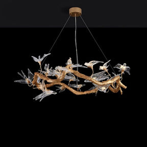 Bird Branch Chandelier