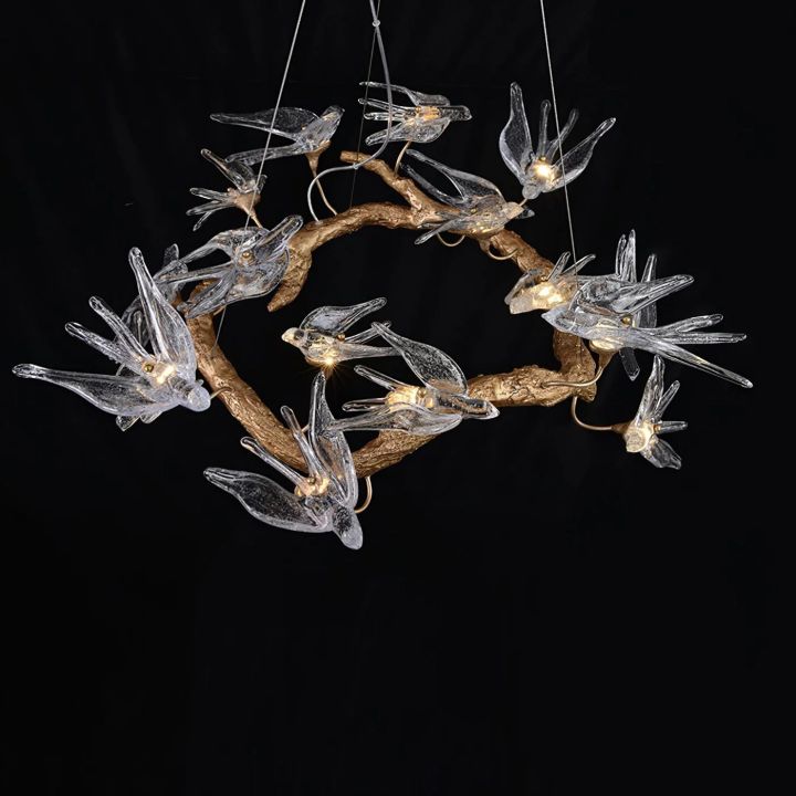 Bird Branch Chandelier