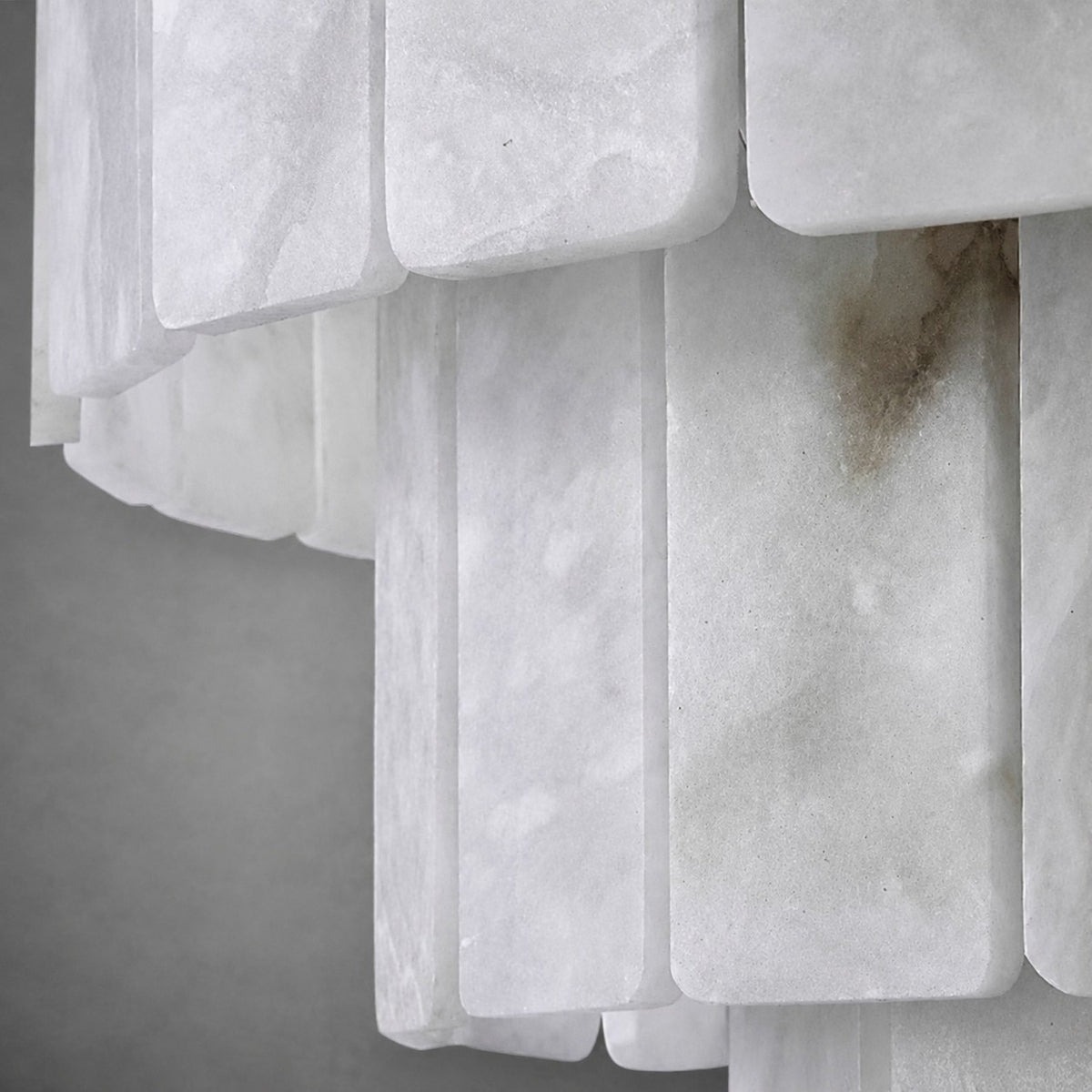 Alabaster Tiered Chandelier