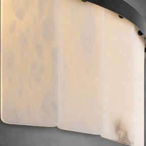 Alabaster Tiered Chandelier
