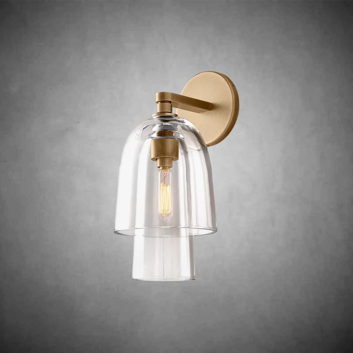 Blum Glass Flute Sconce