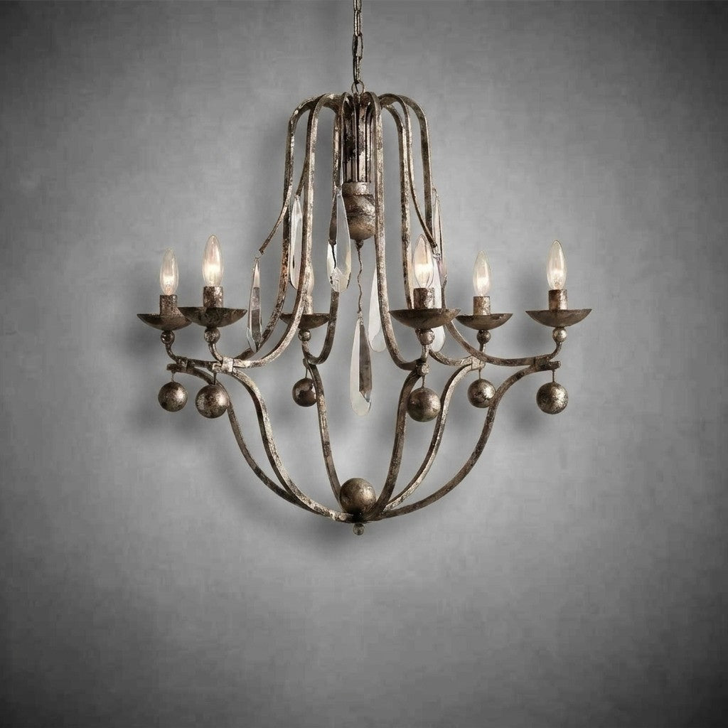 Bonitai Chandelier- Silver