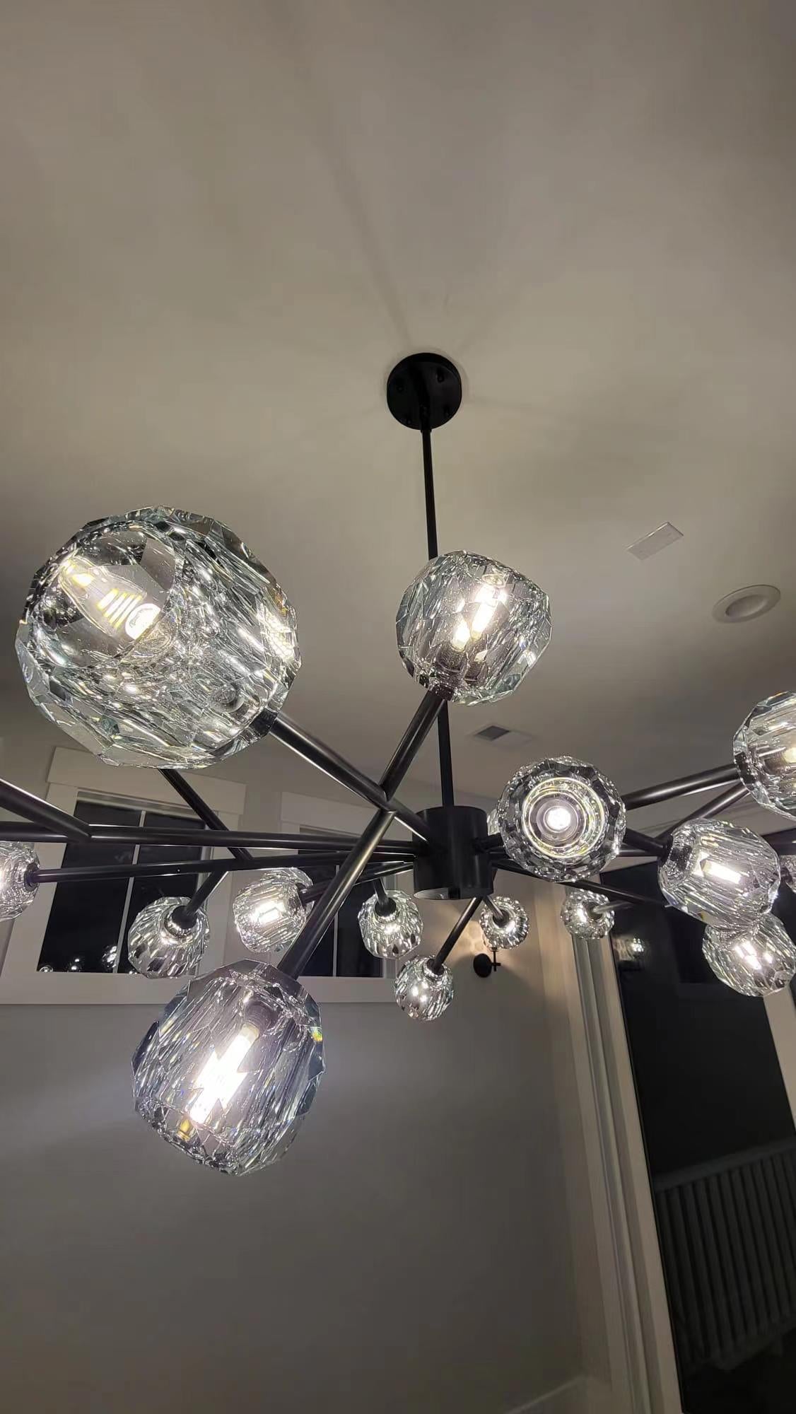 Kristal Series Glass Chandelier