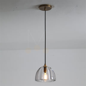 Brandon Dome Pendant 7"/ 11"/14", Kitchen Island Pendant Lamp Fixture