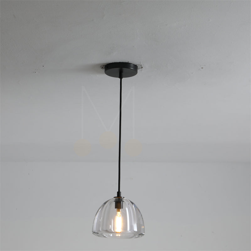 Brandon Dome Pendant 7"/ 11"/14", Kitchen Island Pendant Lamp Fixture