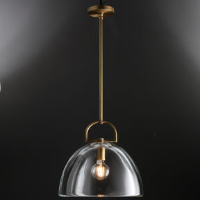 Brandon Dome Pendant 7"/ 11"/14", Kitchen Island Pendant Lamp Fixture