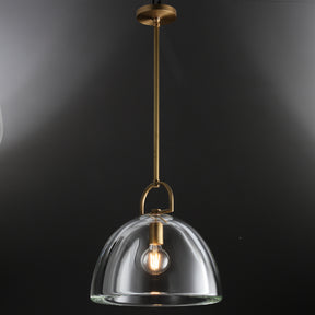 Brandon Dome Pendant 7"/ 11"/14", Kitchen Island Pendant Lamp Fixture
