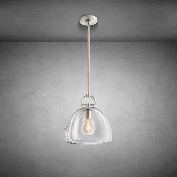 Brandon Dome Pendant 7"/ 11"/14", Kitchen Island Pendant Lamp Fixture