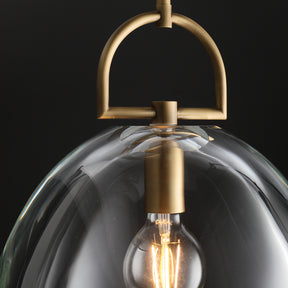 Brandon Dome Pendant 7"/ 11"/14", Kitchen Island Pendant Lamp Fixture