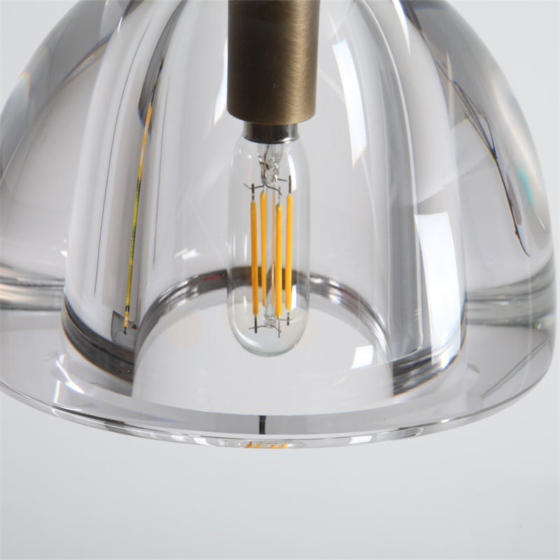 Brandon Dome Pendant 7"/ 11"/14", Kitchen Island Pendant Lamp Fixture