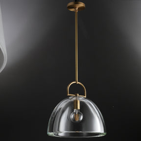 Brandon Dome Pendant 7"/ 11"/14", Kitchen Island Pendant Lamp Fixture