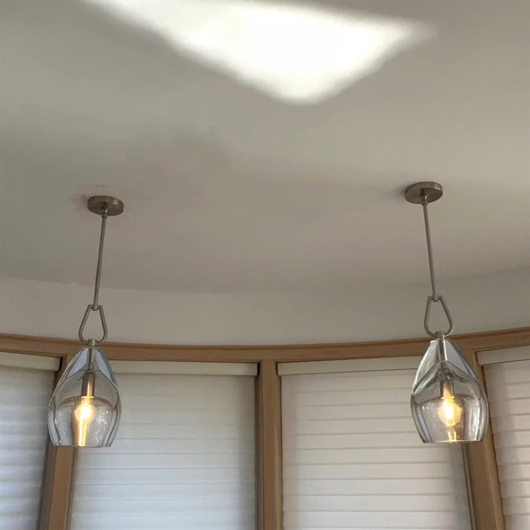 Brandon Flute Pendant 6"/ 8"/ 9", Modern Crystal Kitchen Pendants Lamp