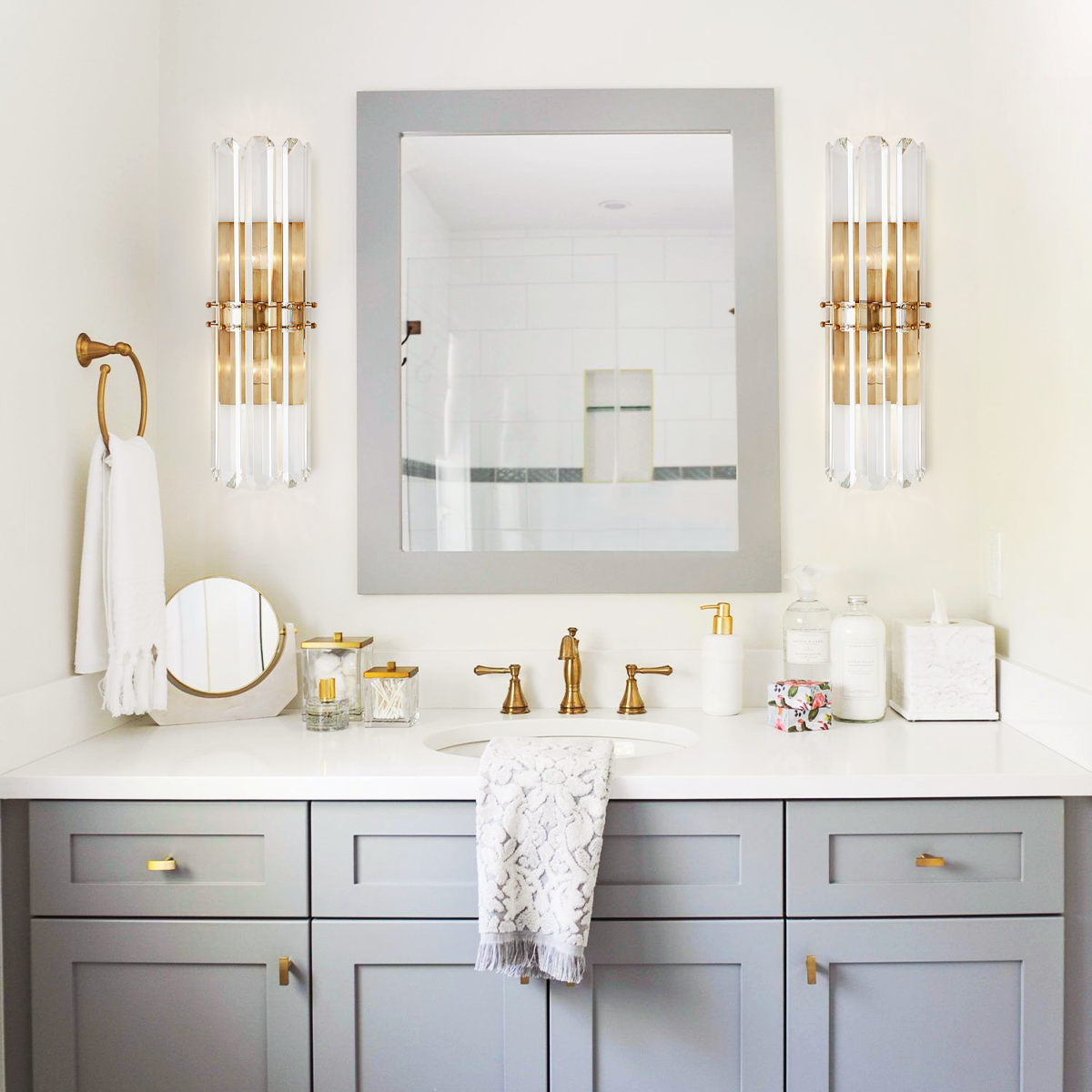 Brous Tall Sconce