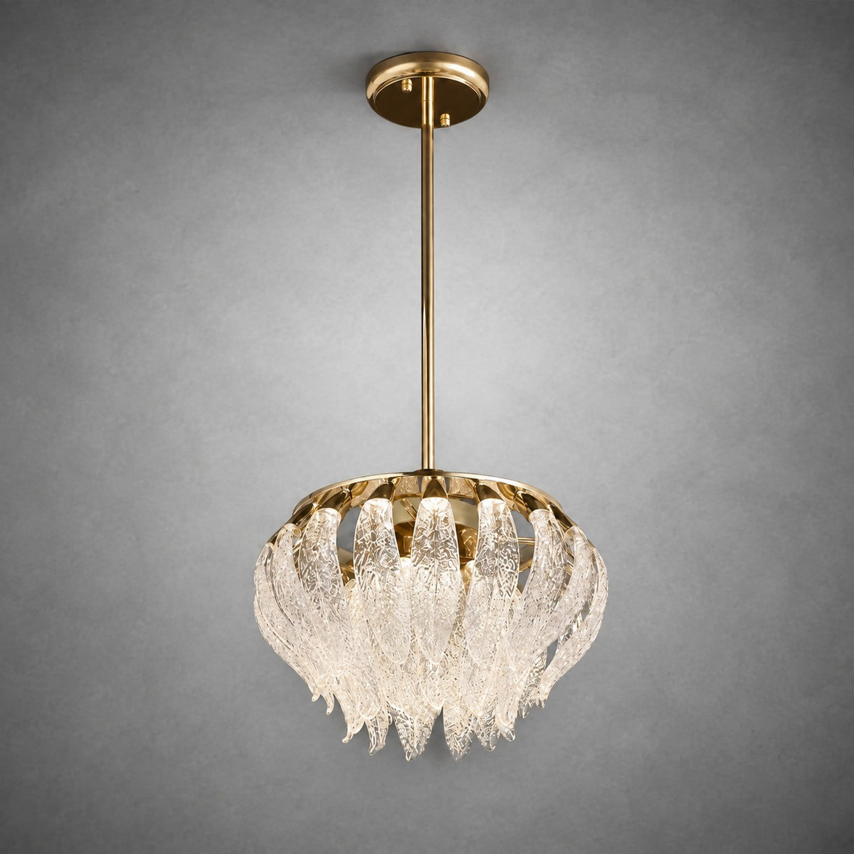 Floral Glory Modern Sculptural Pendant Light