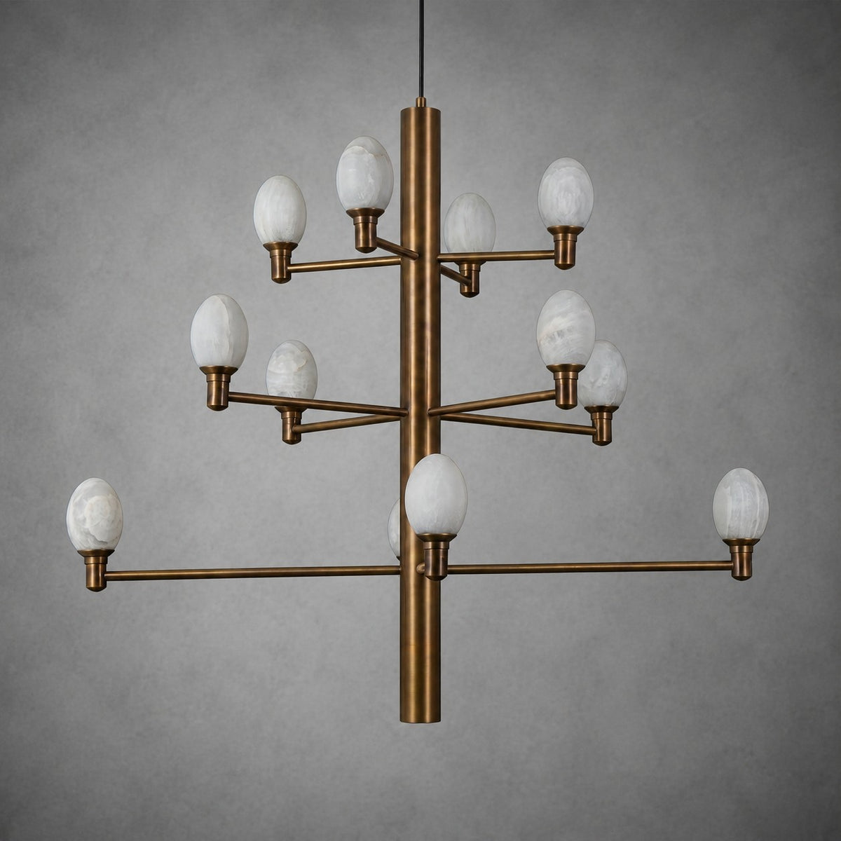 Ramo Brass Living Room Chandelier