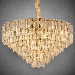 Notturno Crystal Crown Chandelier