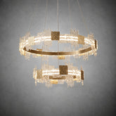 Elodie 2 Tiers Modern Gold Chandelier