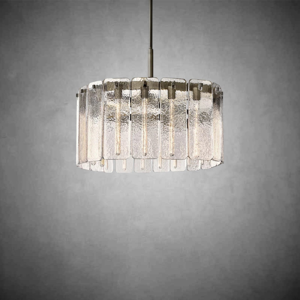 Calamette Glass Round Chandelier