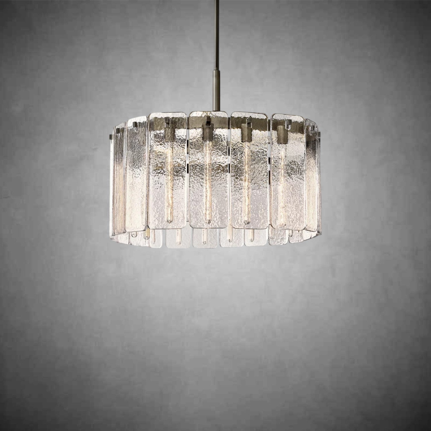Calamette Glass Round Chandelier
