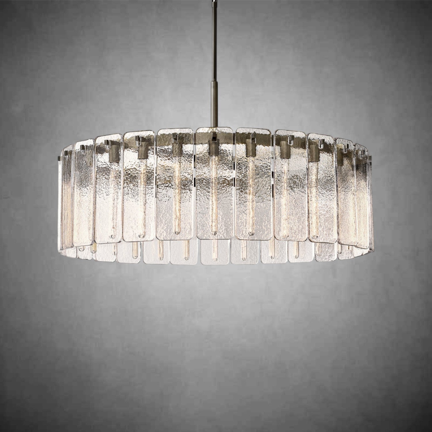 Calamette Glass Round Chandelier