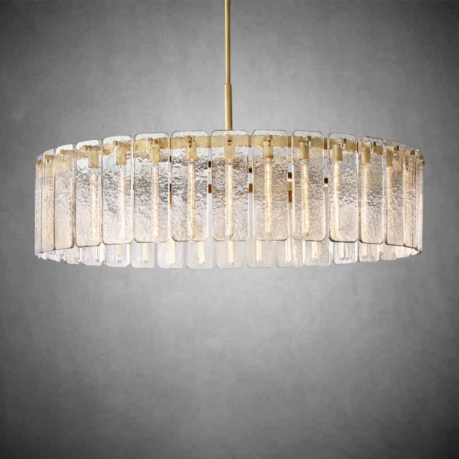 Calamette Glass Round Chandelier