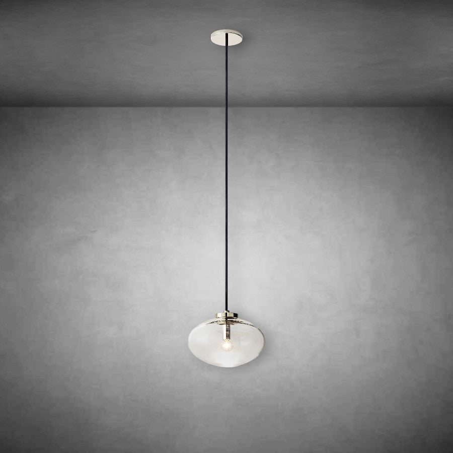 Calus Clear Glass Pendant