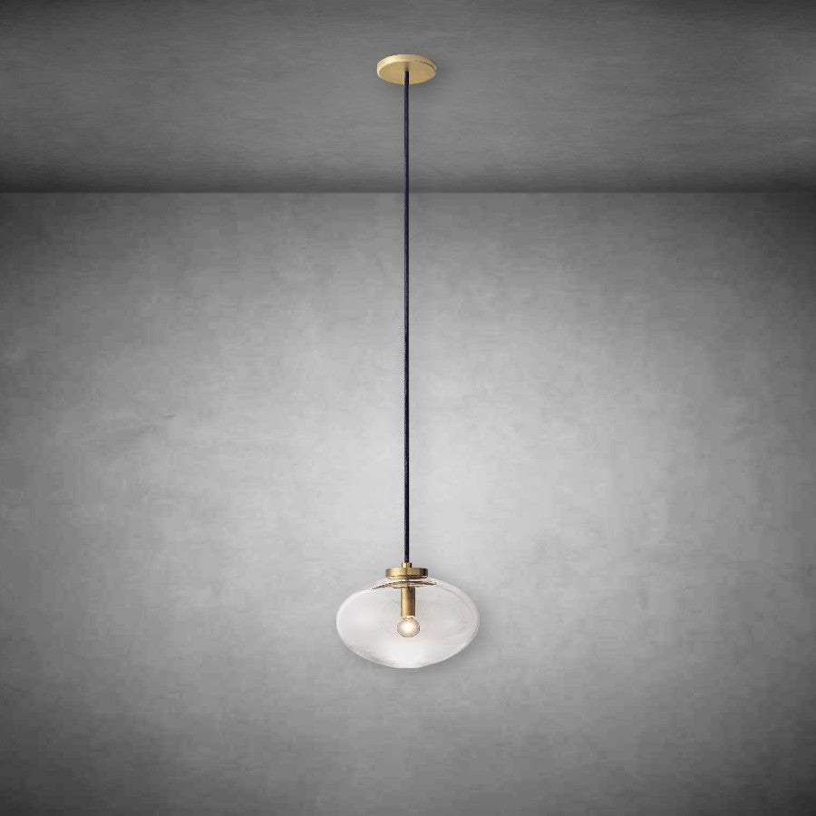 Calus Clear Glass Pendant