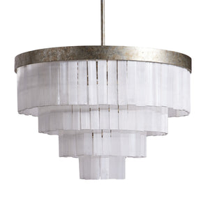 Camron Luxury 4 Tier Selenite Chandelier