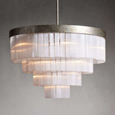 Camron Luxury 4 Tier Selenite Chandelier