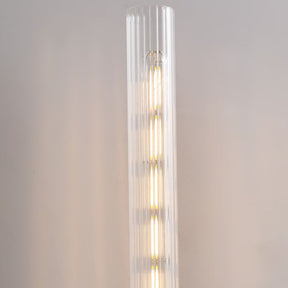 Candlestick Glass Wall Sconce