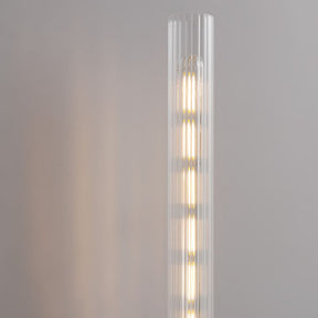 Candlestick Glass Wall Sconce