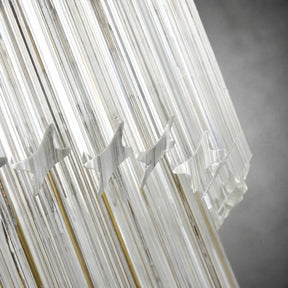 Chandelier  Cascada Spiral Clear Crystal Nickel