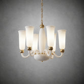Cristallo Modern Glass Pendant Light 24"