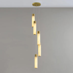 Celestial Alabaster Cascade Chandelier