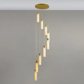 Celestial Alabaster Cascade Chandelier