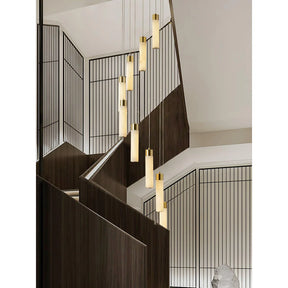 Celestial Alabaster Cascade Chandelier