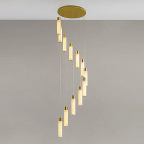 Celestial Alabaster Cascade Chandelier