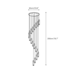 Celestial Alabaster Cascade Chandelier