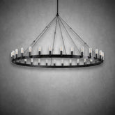 Celestine Vintage Filament Outdoor Round Chandelier