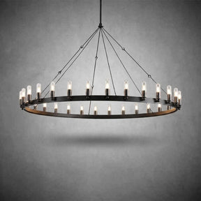 Celestine Vintage Filament Outdoor Round Chandelier