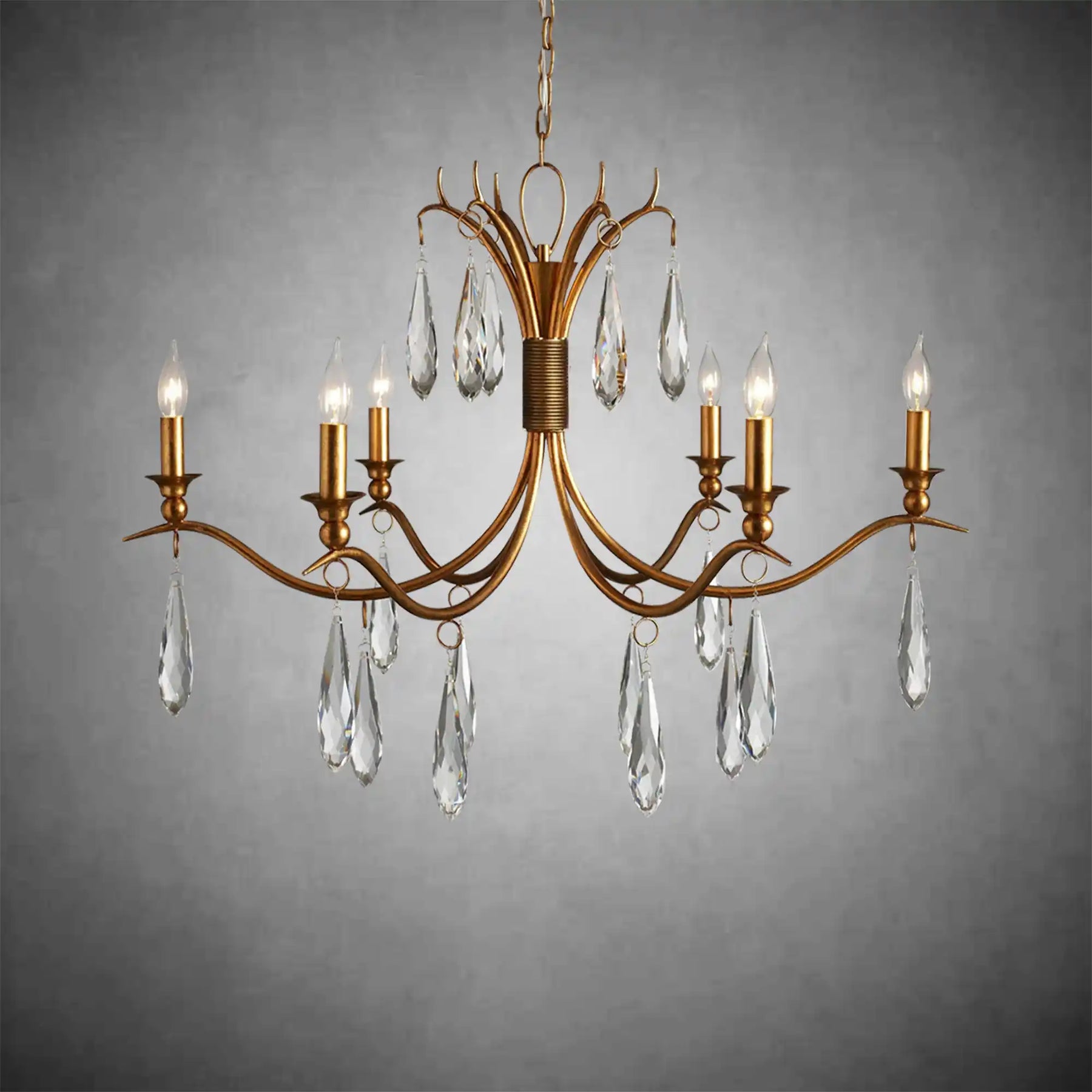 Celine Chandelier 36'' 59''