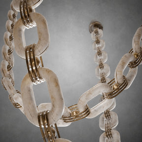 Chain Link Chandelier