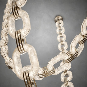 Chain Link Chandelier