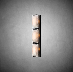 Charles Calcite Triple Indoor Wall Sconce Fixture